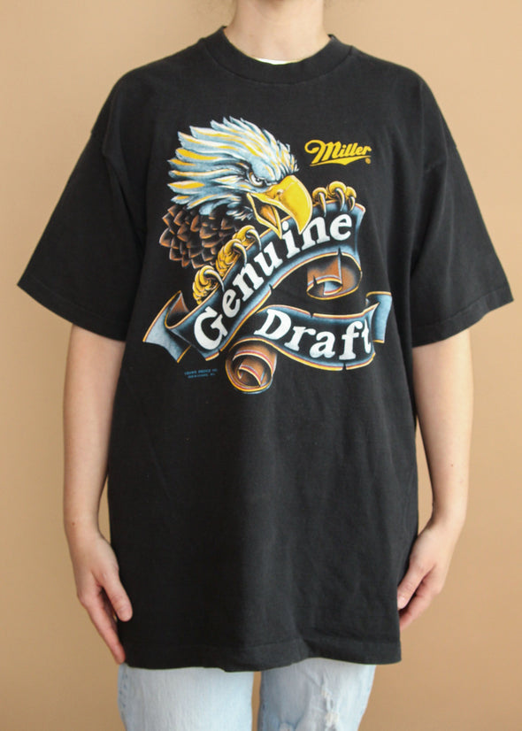 Vintage 90's Miller Eagle Tee