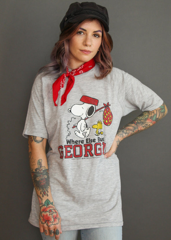 Vintage 70/80's Snoopy Georgia Tee