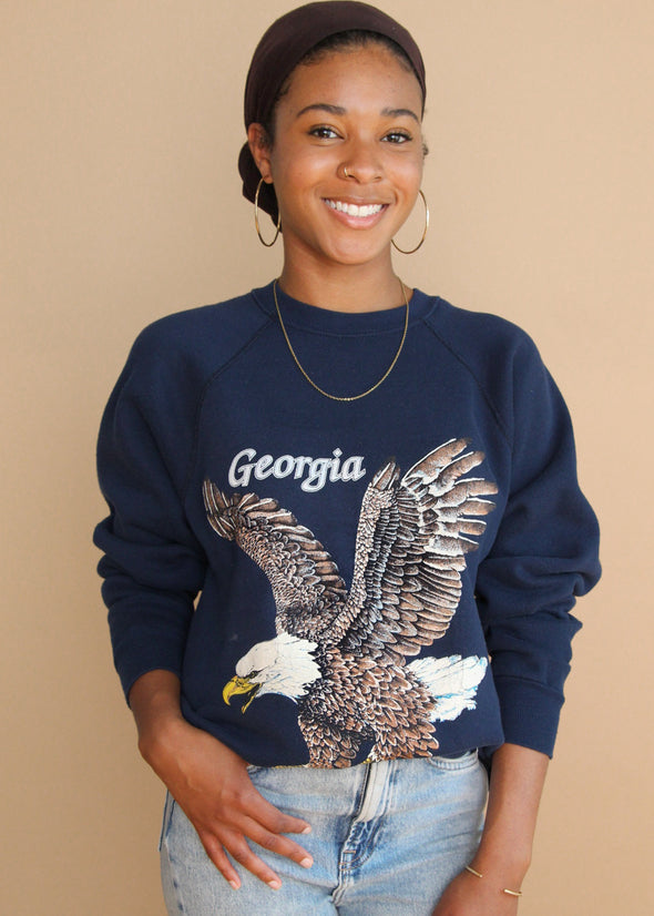 Vintage 80s/90s Georgia Eagle Sweatshirt