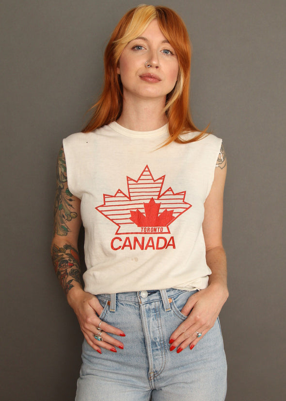 Vintage 70s/80s Grungy Canada Tank