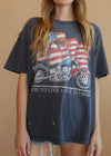 Vintage 90s Live to Ride CMJ Grungy Faded Tee