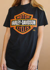 Vintage 1991 Harley Michigan 3D Emblem Tee
