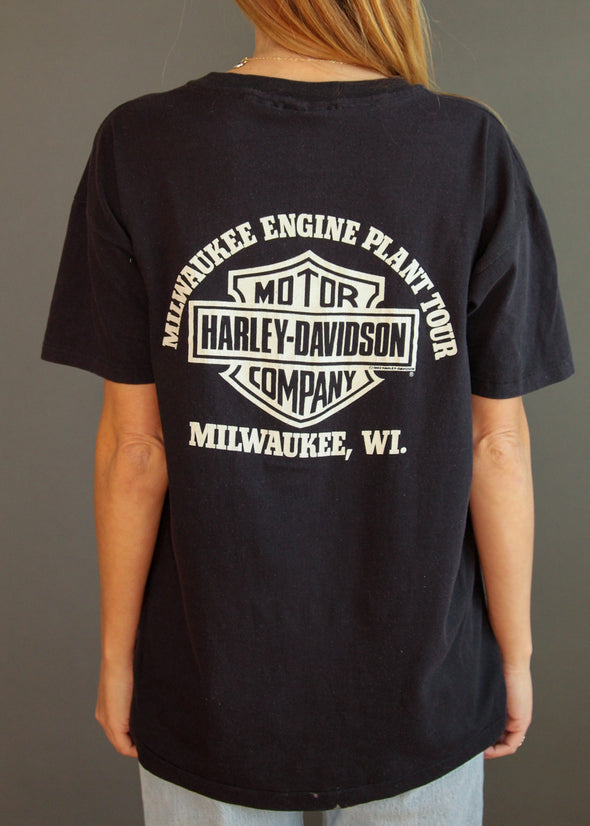 Vintage 1982 Harley Born in the USA Tee