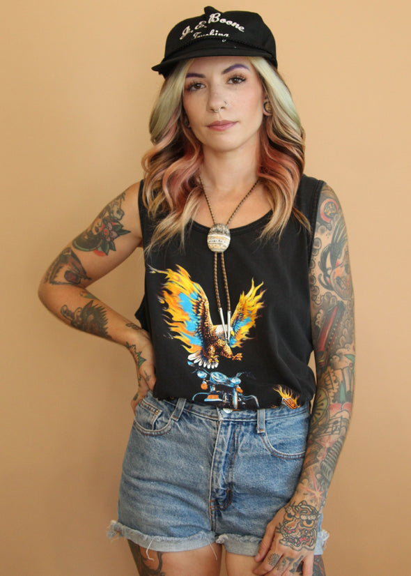 Vintage 1999 Harley Free Spirit Cancun Tank