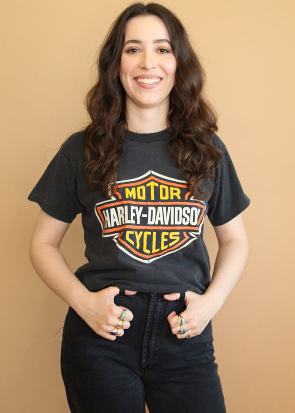 Vintage 1990 Harley Northwest MI Tee