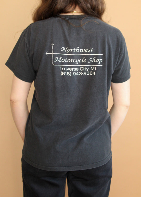 Vintage 1990 Harley Northwest MI Tee