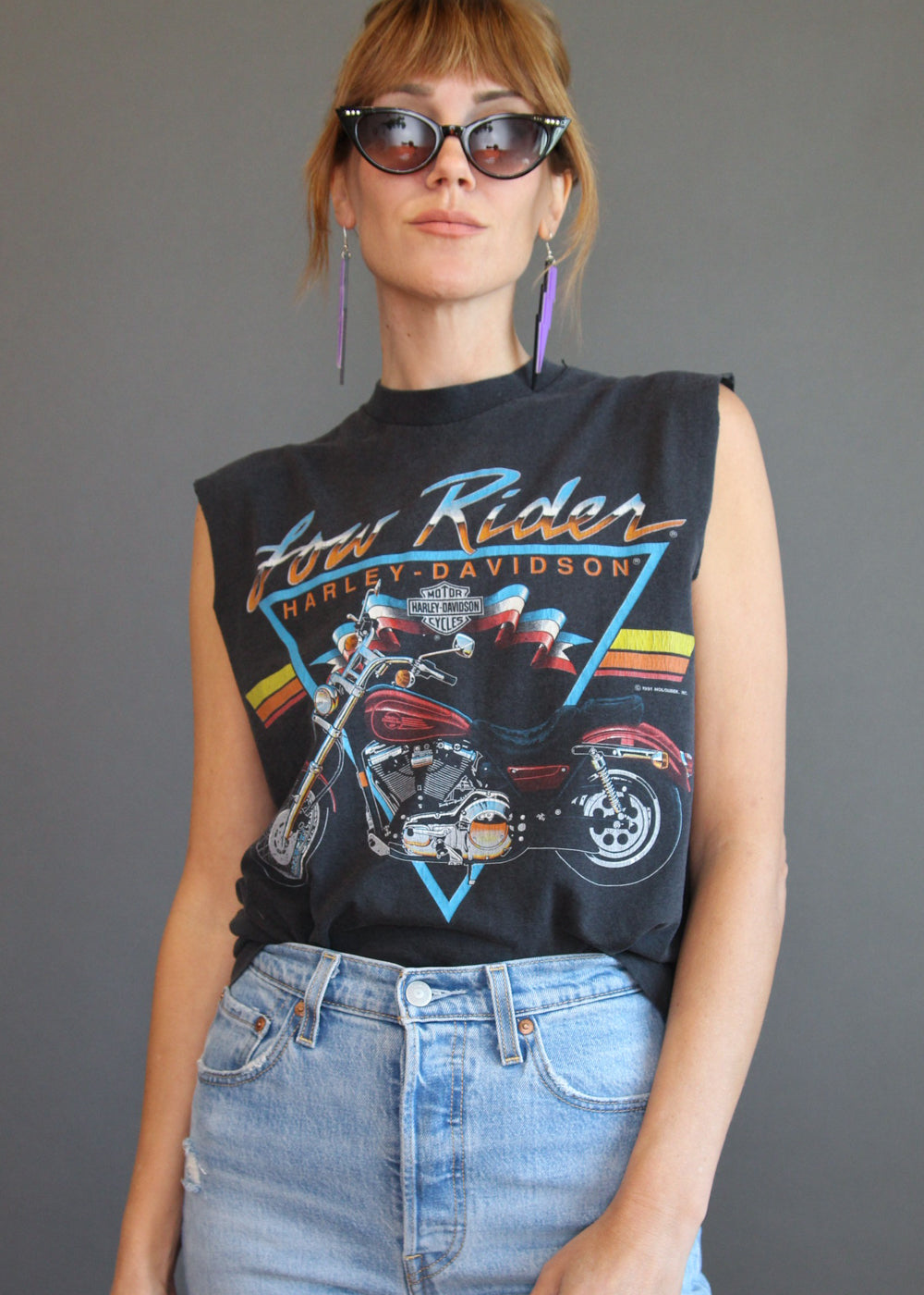 Low Rider Tank Top Vintage 1991 Harley Low Rider Tank – Electric West