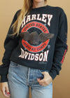 Vintage 1991 Rare Harley US Highway Corps Sweatshirt