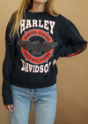 Vintage 1991 Rare Harley US Highway Corps Sweatshirt
