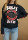 Vintage 1991 Rare Harley US Highway Corps Sweatshirt