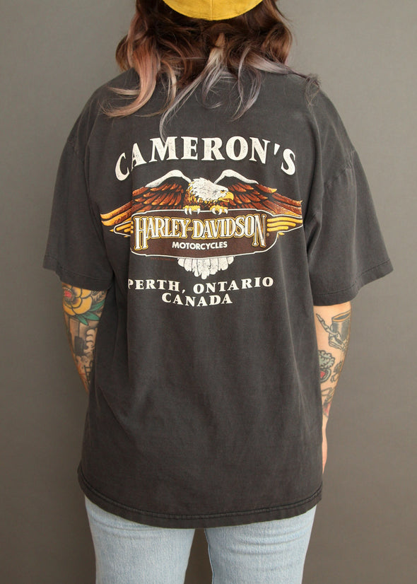 Vintage 1996 Harley-Davidson Canada The Ol'Boy Tee