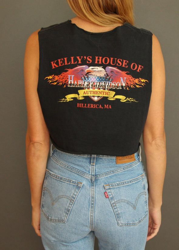 Vintage Y2K Harley Cropped Tank