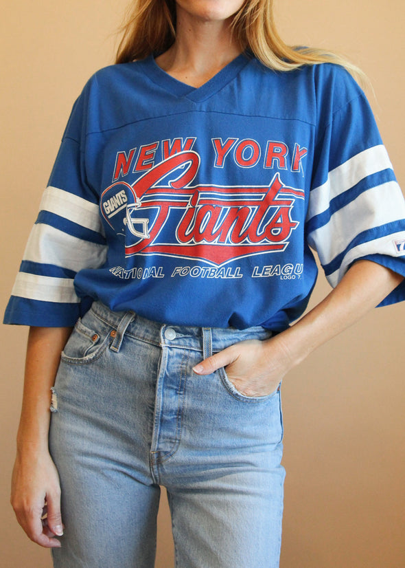 Vintage 1980s New York Giants Jersey Tee