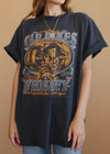 Vintage 90's Old Bike's and Whiskey Tee