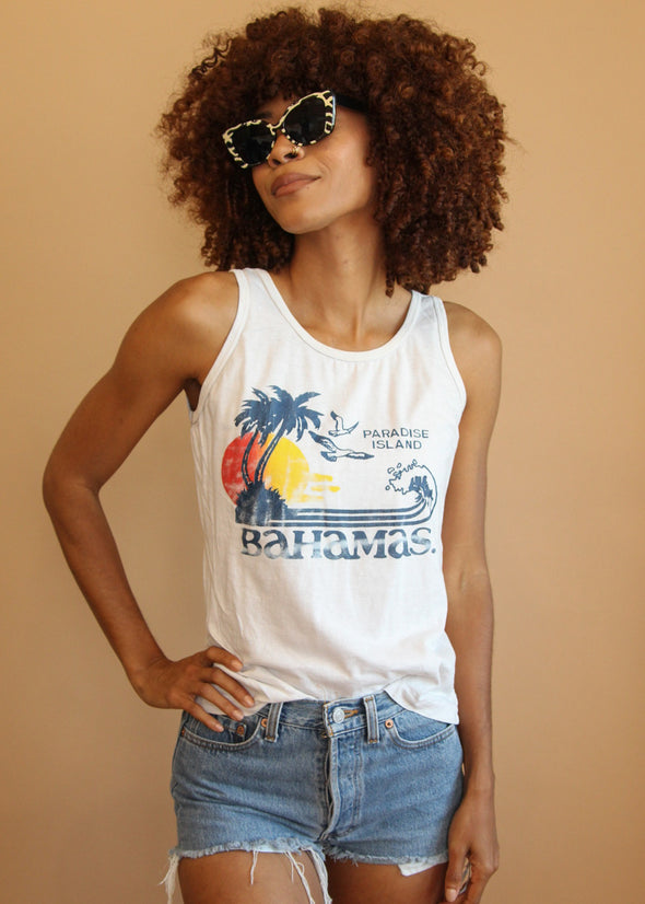 Vintage 80's Bahamas Tank