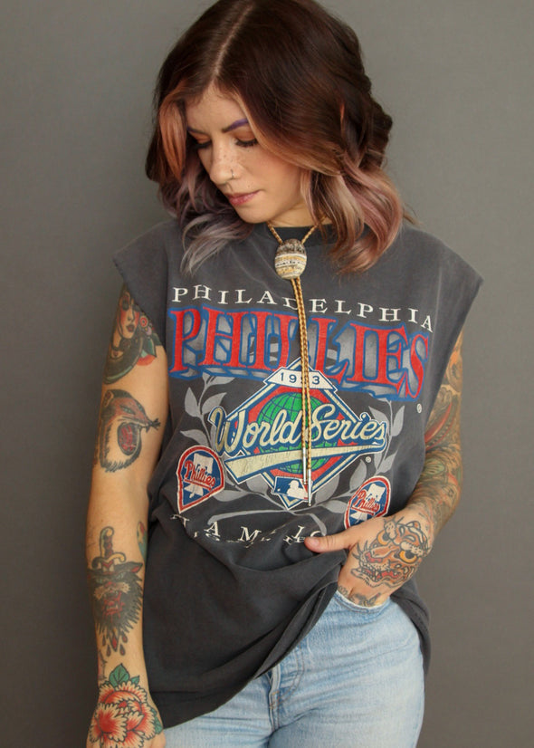 Vintage 1993 Phillies World Series Muscle Tank