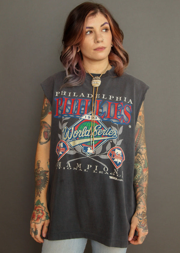 Vintage 1993 Phillies World Series Muscle Tank