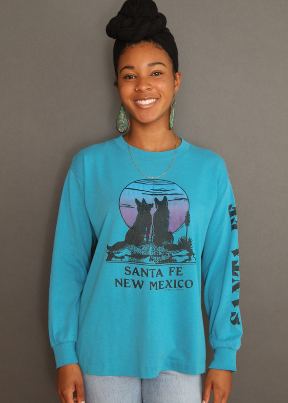 Vintage 80s/90s Santa Fe Long Sleeve Tee