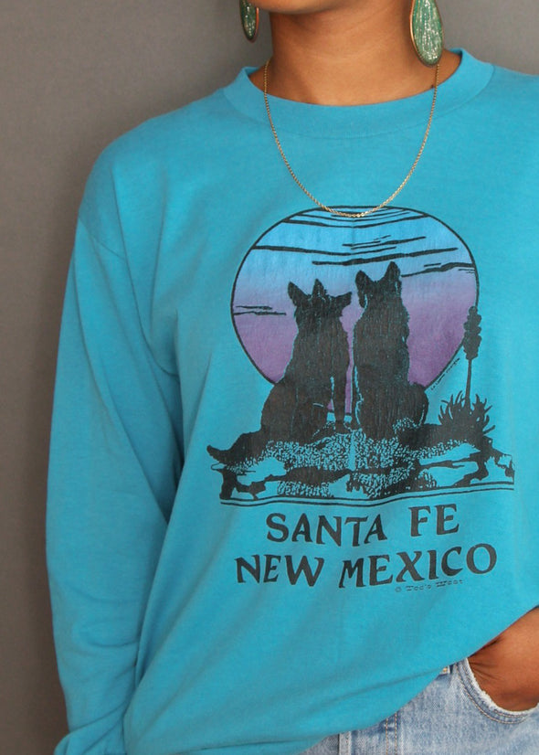 Vintage 80s/90s Santa Fe Long Sleeve Tee