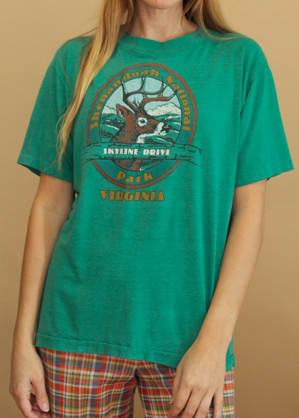 Vintage 1980's Shenandoah National Park Tee.