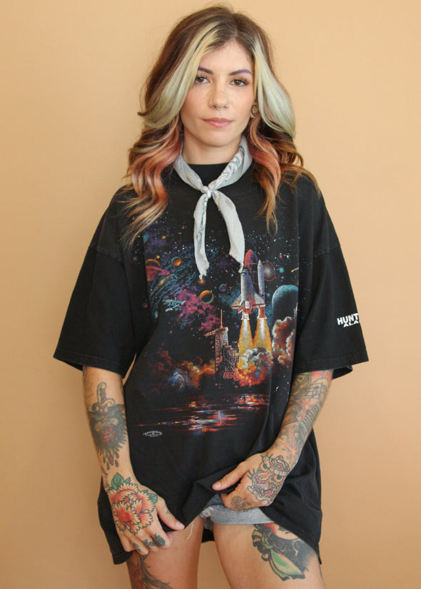 Vintage 1990's Space Launch Alabama Tee