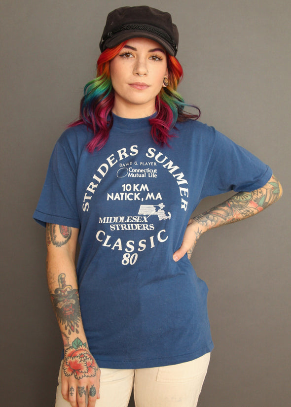 Vintage 1980s Striders Summer Tee