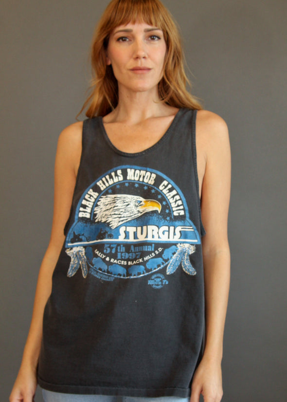 Vintage 1997 Sturgis Faded Tank