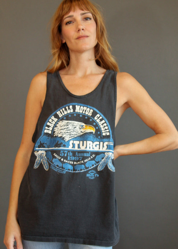 Vintage 1997 Sturgis Faded Tank