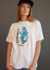 Vintage 1980's Syberg's Shark Beer Tee