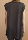 Vintage 1990 Paper Thin Trashed Harley Bike Week Tank