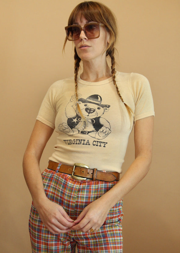 Vintage 1980's Virginia City Bear Tee