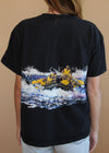 Vintage 1990 Montana White Water Tee