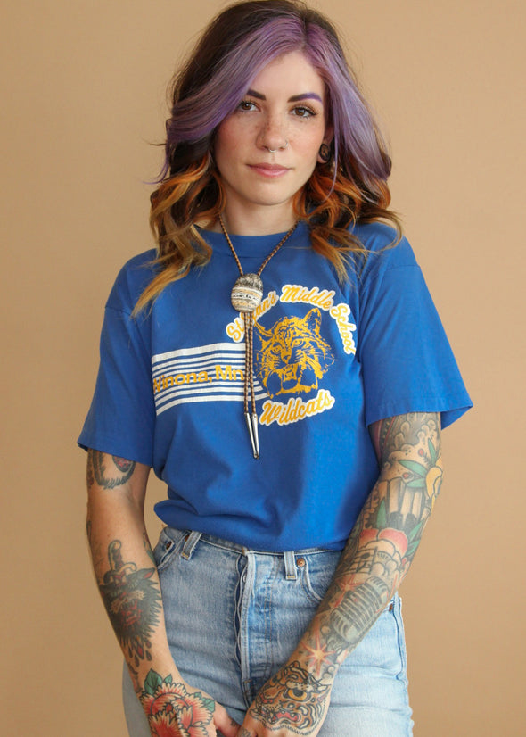 Vintage 1980's Wildcats Tee