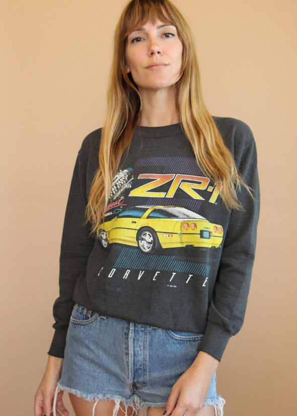 Vintage 1991 Chevy Corvette ZR-1 sweatshirt
