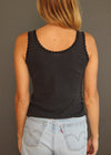 Vintage 1991 Harley 3D Emblem Lace Tank