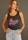 Vintage 1991 Harley 3D Emblem Lace Tank