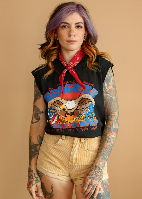Vintage 1993 Boogie Bikerfest Tank