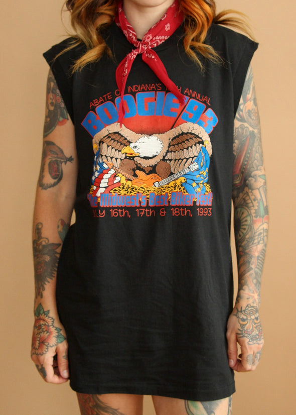 Vintage 1993 Boogie Bikerfest Tank
