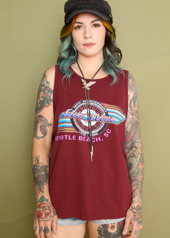 Vintage 1999 Myrtle Beach Bike Week Tank