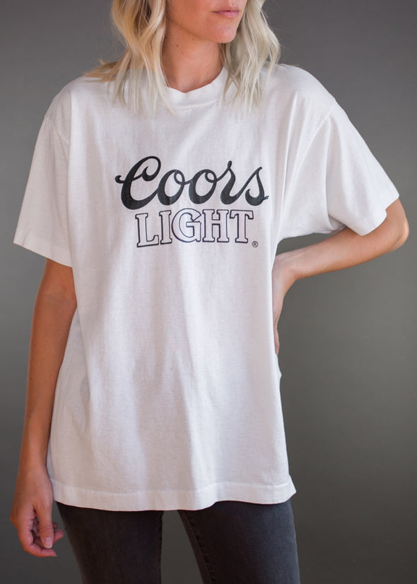 Vintage 90s Coors Light Tee