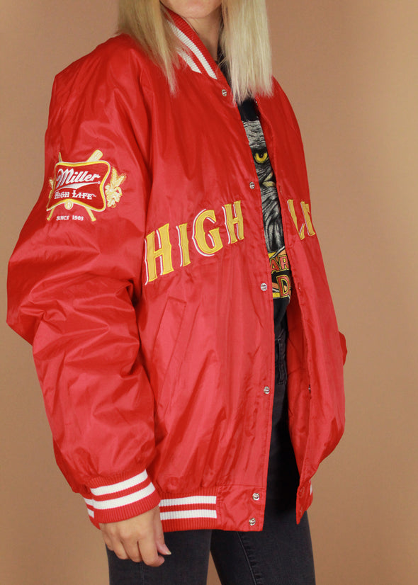 Vintage Miller High Life Puff Bomber