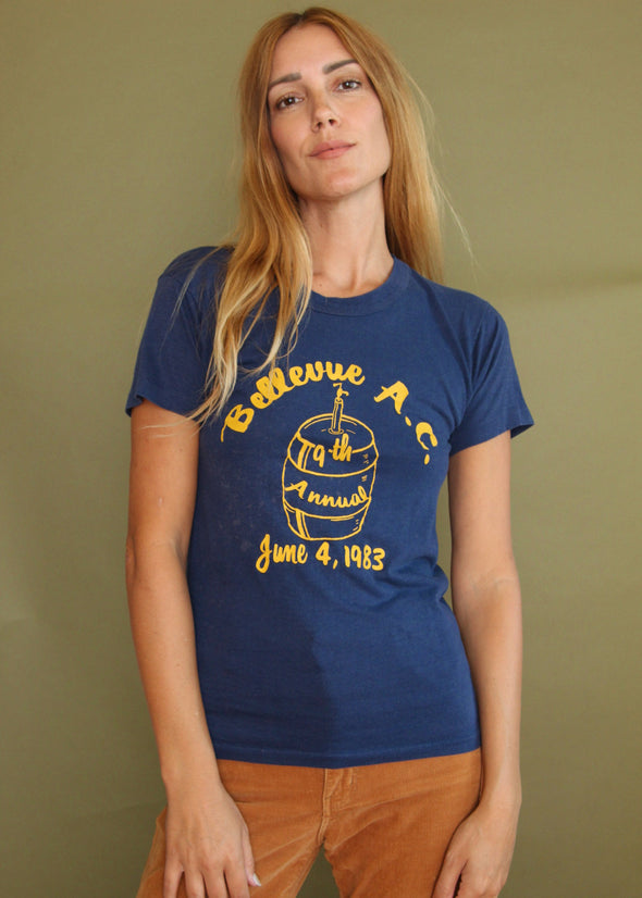 Vintage 1983 Bellevue A.C Tee