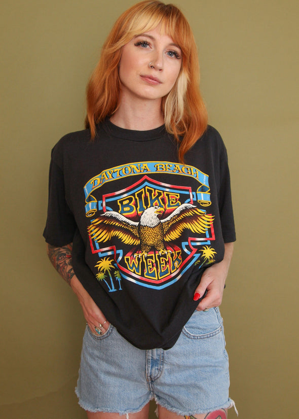 Vintage 1989 Daytona Bike Week Tee