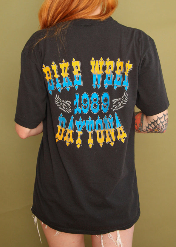 Vintage 1989 Daytona Bike Week Tee