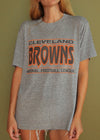 Vintage 1980s Thin Cleveland Browns Tee