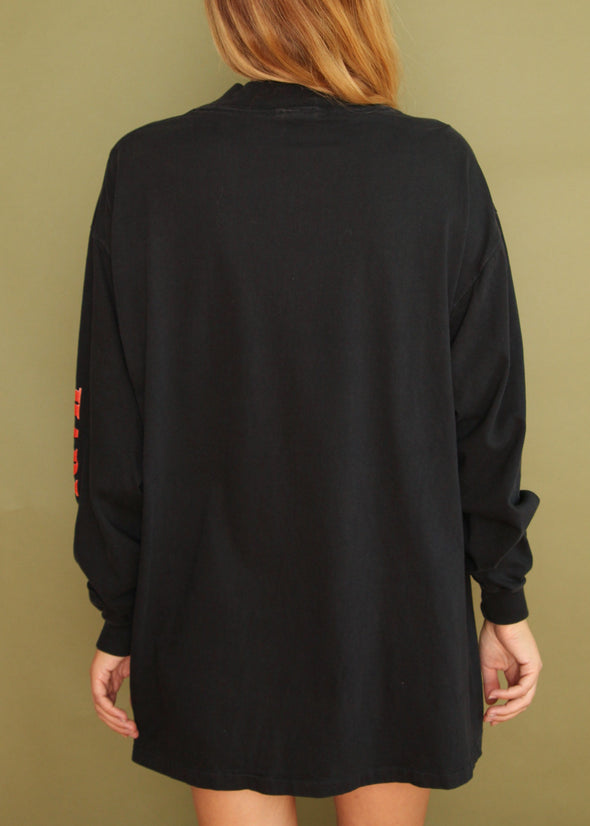 Vintage 90s Feel the Freedom Harley Long Sleeve Tee