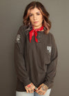 Vintage 2001 Harley Long Sleeve Pocket Tee