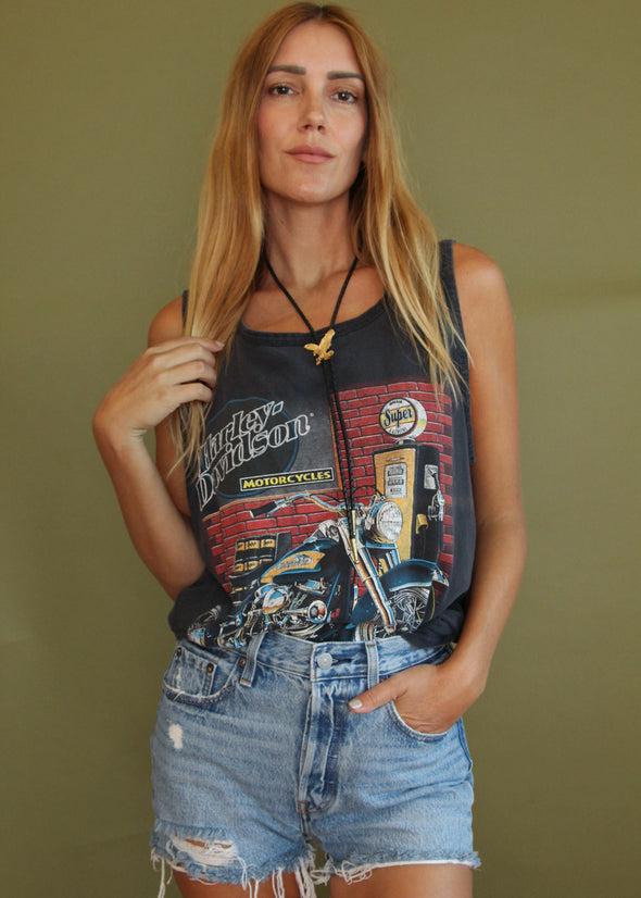 Vintage 1996 Harley Motorcycles Tank