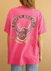 Vintage 1995 Pink Harley PA Tee
