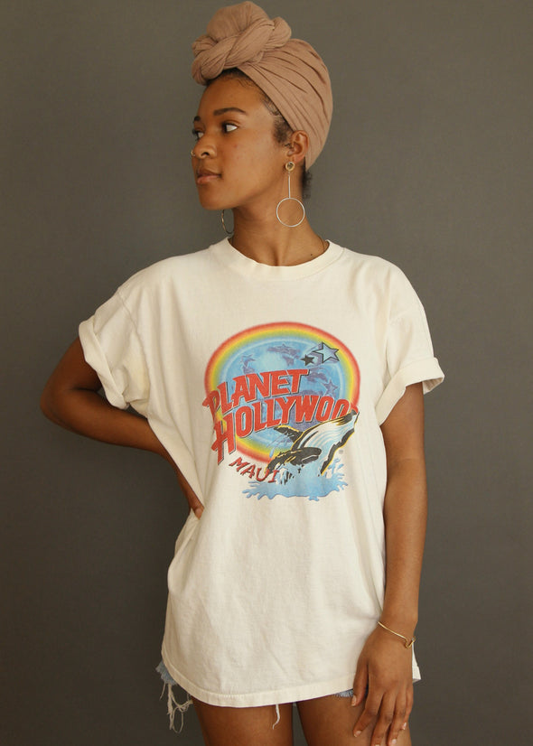 Vintage 90s Planet Hollywood Maui Tee